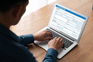 İnternet sitesinde mod kayıt için çevrimiçi başvuru formu