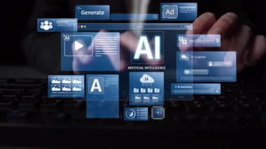 LLM Teknoloji, Büyük Veri, Makine Öğrenme, İş Desteği için Üretici AI, Geleceğin AI Teknolojisi ve Yapay Zeka Mühendisliği Asistan Beyin İşlemcisi. Muxer