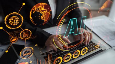 LLM Teknoloji, Büyük Veri, Makine Öğrenme, İş Desteği için Üretici AI, Geleceğin AI Teknolojisi ve Yapay Zeka Mühendisliği Asistan Beyin İşlemcisi. Thunk