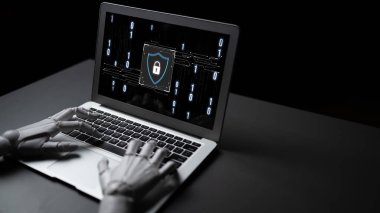 Yapay zeka, zeki tehdit tespiti, sanal asistan uyarıları ve yapay zeka sahibi dijital ihlallerle siber güvenliği güçlendirir. Latch