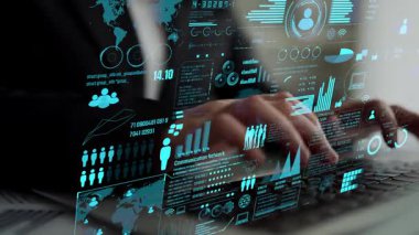 Bağlantı ağı görselleştirmesi küresel bağlantıyı, ağ iletişimini, dijital bağlantı analitiğini gösteriyor. Ağ araçlarını gerçek zamanlı içgörü destekle ve bağlantı sistemini geliştir. Thunk