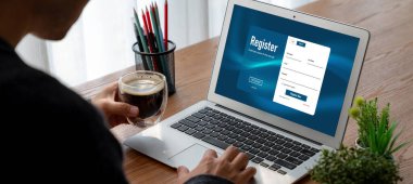 İnternet sitesinde mod form doldurmak için çevrimiçi kayıt formu