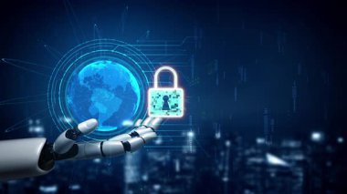 Yapay zeka, zeki tehdit algılama, sanal asistan uyarıları ve yapay zeka dijital ihlalleri ile siber güvenliği güçlendirir..