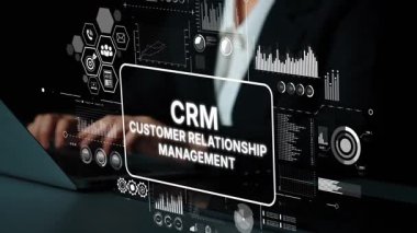 Müşteri İlişkileri Yönetimi için Grafikler ve Veri Görselleştirmeleri ile Dijital CRM Sistemi üzerinde Profesyonel Çalışmalar. Asemptotik akıllı veri analitiği.