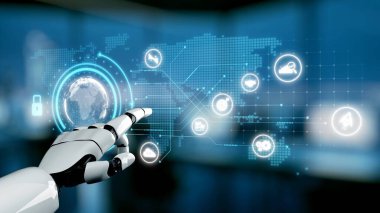 Yapay zeka tehdit tespiti, yapay zeka koruma katmanları ve sanal asistan uyarıları ile sanal güvenliği güçlendirir. Çekirdek