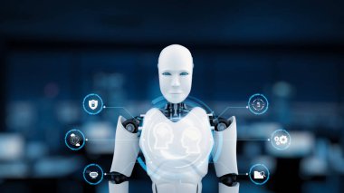 LLM Teknoloji, Büyük Veri, Makine Öğrenme, İş Desteği için Üretici AI, Geleceğin AI Teknolojisi ve Yapay Zeka Mühendisliği Asistan Beyin İşlemcisi. Çekirdek