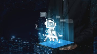 LLM 'de yapay zeka asistanı, büyük veriler, makine öğrenimi ve üretken yapay zeka gücü gelişmiş iş uygulamaları için ajanssal yapay zekayı destekliyor. Kefil