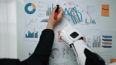 Bir dijital analitik paneli iş dünyasından profesyoneller arasındaki işbirliğini destekliyor, pazarlama etkinliğini optimize ediyor ve net bir strateji yürütüyor. Noogenesis Yapay Zeka