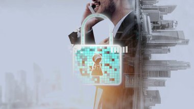 Siber tehditlere karşı siber güvenlik ve siber güvenlik stratejileri, sistem hacklemeleri, dijital ihlaller, ağ saldırıları ve güçlü siber güvenlik altyapısına sahip verilerin korunması. Thunk