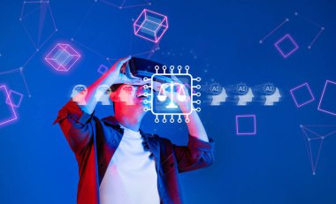 Bir kullanıcı olarak yapay zekanın, yasal sorumluluğun ve etik yönetimin sanal gerçekliğe gömülüp dijital uyum karmaşıklıklarını keşfetmek. XDMCP