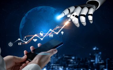 AI, stratejik performansı hızlandırma amaçlı büyüme, başarı ve iş planlarını analiz ederek iş büyütme stratejisini geliştirir