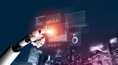 Yapay zeka, gösterge panellerini otomatikleştirerek, istatistikleri görselleştirerek ve gerçek zamanlı performans içgörüleri yoluyla stratejik kararları destekleyerek iş veri analizlerini geliştirir.