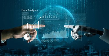 Yapay zeka, gösterge panellerini otomatikleştirerek, istatistikleri görselleştirerek ve gerçek zamanlı performans içgörüleri yoluyla stratejik kararları destekleyerek iş veri analizlerini geliştirir.