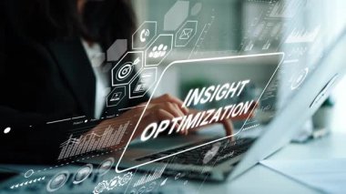 İş Mesleki Analiz Verileri ve Modern Ofis Ortamı İçin Optimizasyon Stratejisi Dizüstü Bilgisayarında Sezgiler Oluşturma. Asemptotik akıllı veri analitiği.