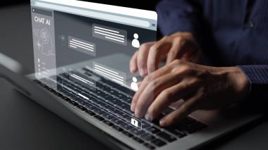 Yapay Zeka Asistanı Chatbot Prompt Mühendislik Tarafından Açıklanabilir Yapay Zeka Bilgileri ve Akıllı İş Desteği için LLM Derin Öğrenme Teknolojisi tarafından kontrol ediliyor. Muxer