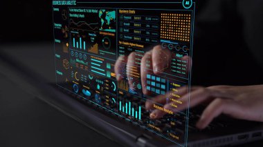 Modern dijital işletmelerde veri analizi ve gerçek zamanlı analitik, öngörü veri modellemesi, iş zekası analizleri ve veri odaklı karar verme stratejisi. Thunk