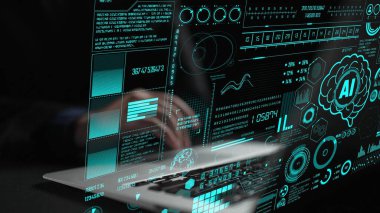 LLM Teknoloji, Büyük Veri, Makine Öğrenme, İş Desteği için Üretici AI, Geleceğin AI Teknolojisi ve Yapay Zeka Mühendisliği Asistan Beyin İşlemcisi. Thunk