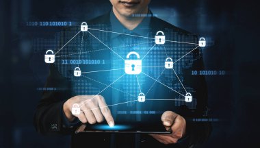 Siber tehditlere karşı siber güvenlik ve siber güvenlik stratejileri, sistem hacklemeleri, dijital ihlaller, ağ saldırıları ve güçlü siber güvenlik altyapısına sahip verilerin korunması. Eğri