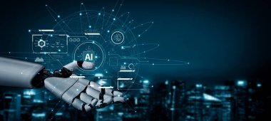 Yapay zeka arayüzü ile etkileşime giren yapay zeka sistemi verileri işliyor, algoritmaları çalıştırıyor ve gelişmiş yapay zeka fonksiyonlarıyla otomasyonu geliştiriyor. Kefil