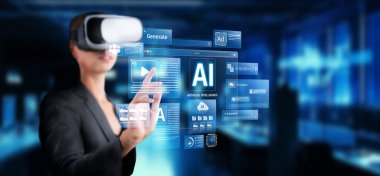 Bir profesyonel, etkileşimli arayüzler aracılığıyla üretken yapay zeka kavramlarını keşfetmek, içerik oluşturma ve mühendisliği geliştirmek suretiyle kapsamlı bir sanal gerçeklik sistemine bağlanır. XDMCP