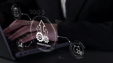 Dijital sektörde verimlilik artışı, üretkenlik araçlarını, verimlilik takibini, verimlilik optimizasyonunu ve iş yeri verimliliği için iş akışını göstermektedir. Muxer