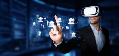 Bu resim, dijital ortamda etik uyumluluğu ve yönetimi vurgulayarak, hukukun sanal unsurları ve yapay zekayla uğraşan bir profesyoneli gösteriyor. XDMCP