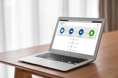 Ürün nakliyesi ve teslimatı için e-ticaret ve mod çevrimiçi iş izleme sistemi