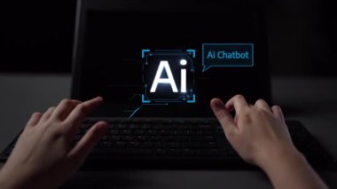 Yapay Zeka Asistanı Chatbot Prompt Mühendislik Tarafından Açıklanabilir Yapay Zeka Bilgileri ve Akıllı İş Desteği için LLM Derin Öğrenme Teknolojisi tarafından kontrol ediliyor. Muxer