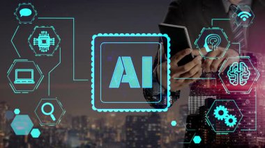 LLM Teknoloji, Büyük Veri, Makine Öğrenme, İş Desteği için Üretici AI, Geleceğin AI Teknolojisi ve Yapay Zeka Mühendisliği Asistan Beyin İşlemcisi. Thunk