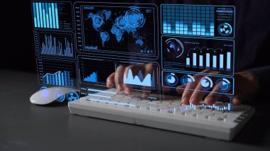 Modern dijital işletmelerde veri analizi ve gerçek zamanlı analitik, öngörü veri modellemesi, iş zekası analizleri ve veri odaklı karar verme stratejisi. Thunk