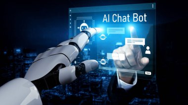 Sohbet robotu, iletişim ve yapay zeka desteğini tek bir akıllı konuşma platformuna dönüştürerek sohbet robotu arayüzünü geliştirir.