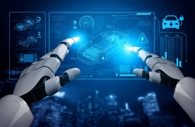 AI, güç sistemlerini yönetmek, pil verimliliğini optimize etmek, akıllı şarj olanağı sağlamak ve yenilenebilir enerji verilerini birleştirmek suretiyle elektrikli araç tasarımını destekler.