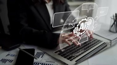 LLM Teknoloji, Büyük Veri, Makine Öğrenme, İş Desteği için Üretici AI, Geleceğin AI Teknolojisi ve Yapay Zeka Mühendisliği Asistan Beyin İşlemcisi. Muxer