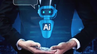 Yapay Zeka Asistanı Chatbot Prompt Mühendislik Tarafından Açıklanabilir Yapay Zeka Bilgileri ve Akıllı İş Desteği için LLM Derin Öğrenme Teknolojisi tarafından kontrol ediliyor. Muxer