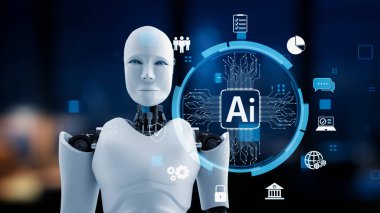 LLM Teknoloji, Büyük Veri, Makine Öğrenme, İş Desteği için Üretici AI, Geleceğin AI Teknolojisi ve Yapay Zeka Mühendisliği Asistan Beyin İşlemcisi. Çekirdek