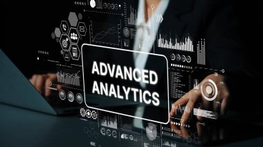 Modern ofis ortamında Veri Görselleştirme ve İş Sezgileri ile Yenilikçi Gelişmiş Analizler. Asemptotik akıllı veri analitiği.