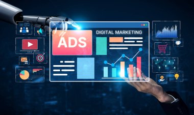 Yapay zeka dijital pazarlama ve internet reklamlarında akıllı hedefleme, içerik otomasyonu ve iş büyümesi için ROI takibi yapıyor. Yapay Zeka Çizgisi