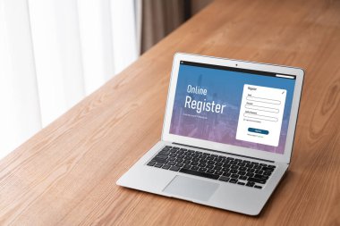 İnternet sitesinde mod form doldurmak için çevrimiçi kayıt formu