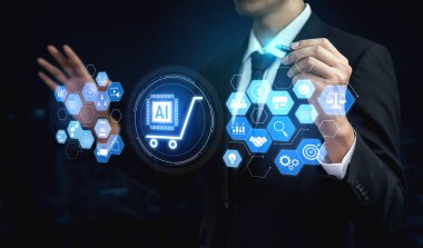 Perakende verimliliği ve dijital büyüme kesesini sürdürmek için müşteri verilerini, pazarlama, lojistik, ürün yönetimi ve iş zekasını birbirine bağlayan yapay zeka-güçlü e-ticaret ekosistemi