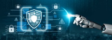 Yapay zeka, zeki tehdit tespiti, sanal asistan uyarıları ve yapay zeka sahibi dijital ihlallerle siber güvenliği güçlendirir. Kefil