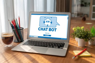 Müşteri sorularına otomatik olarak cevap veren mod çevrimiçi iş için Chatbot yazılım uygulaması