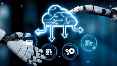 Yapay zeka kullanarak güvenli depolama, ölçeklenebilir yapay zeka hizmetleri ve akıllı sanal yardımcı araçlar kullanarak yapay zeka ve bulut stratejisi dijital altyapıyı güçlendirir. Çekirdek