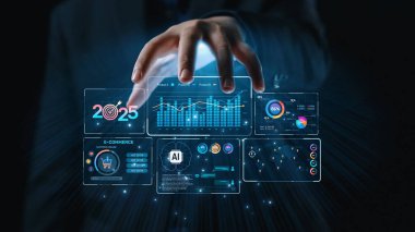 Modern dijital işletmelerde veri analizi ve gerçek zamanlı analitik, öngörü veri modellemesi, iş zekası analizleri ve veri odaklı karar verme stratejisi. Elide