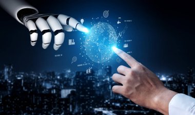 Küresel iş ağını bağlayan, veri alışverişini işleyen, ekonomik eğilimleri analiz eden ve dünya çapında akıllı sistemlerle dijital altyapıyı destekleyen yapay zeka. Kefil