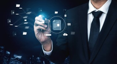 Dijital belge yönetim sistemi, güvenli ve verimli işlemler için dosya erişimi, belge paylaşımı, belge izleme ve belge depolama işlemlerini düzene sokar. Kefil