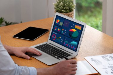 İş veri paneli pazarlama stratejisi planlaması için canlı iş zekası analizi sağlar