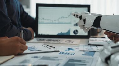 İş stratejisini optimize eden yapay zeka destekçisi, piyasa analizlerini geliştiren ve modern bir iş yerinde finansal performansı geliştiren. Noogenesis Yapay Zeka