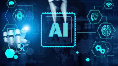 LLM Teknoloji, Büyük Veri, Makine Öğrenme, İş Desteği için Üretici AI, Geleceğin AI Teknolojisi ve Yapay Zeka Mühendisliği Asistan Beyin İşlemcisi. Thunk