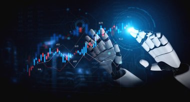 AI, finansal eğilimleri, ticaret modellerini ve tüccarlar, yatırımcılar ve finans analistleri için yatırım olanaklarını belirlemek için şamdan şeması analizini destekler