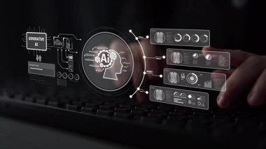 LLM Teknoloji, Büyük Veri, Makine Öğrenme, İş Desteği için Üretici AI, Geleceğin AI Teknolojisi ve Yapay Zeka Mühendisliği Asistan Beyin İşlemcisi. Muxer